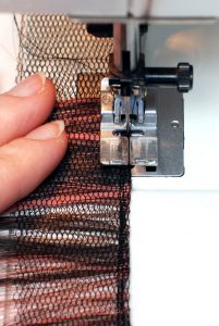 sewing wefts