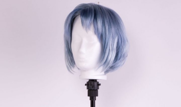 foam head on a wig stand