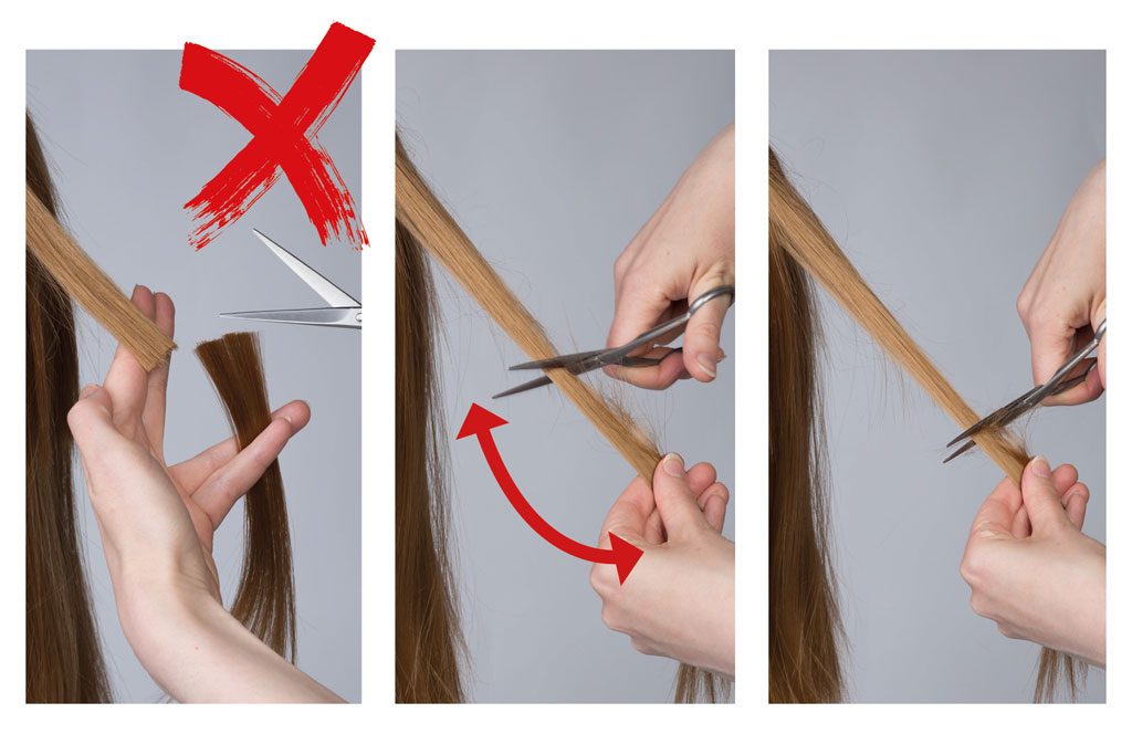 wig cutting technique