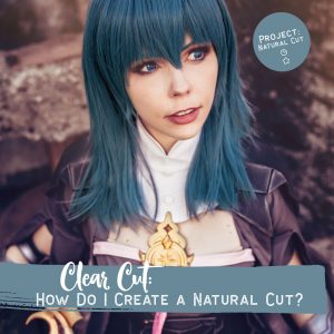 wig book natural cut tutorial
