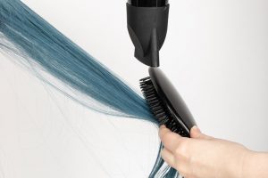 brush and hairdryer