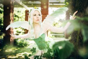 green fairy cosplay